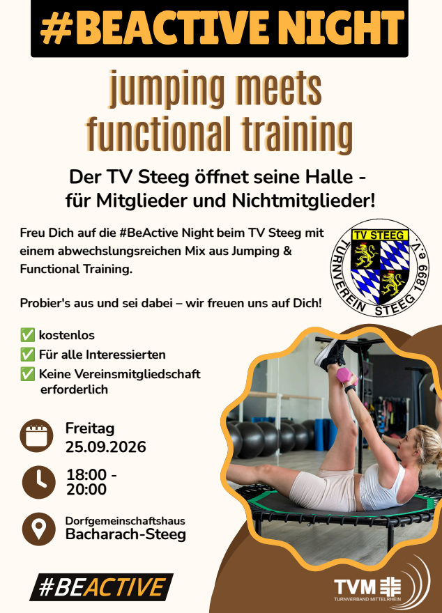 #Beactive beim TV Steeg